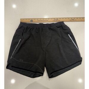 Lululemon All Terrain Shorts 7" Men's XL Shredded Camo Graphite Grey